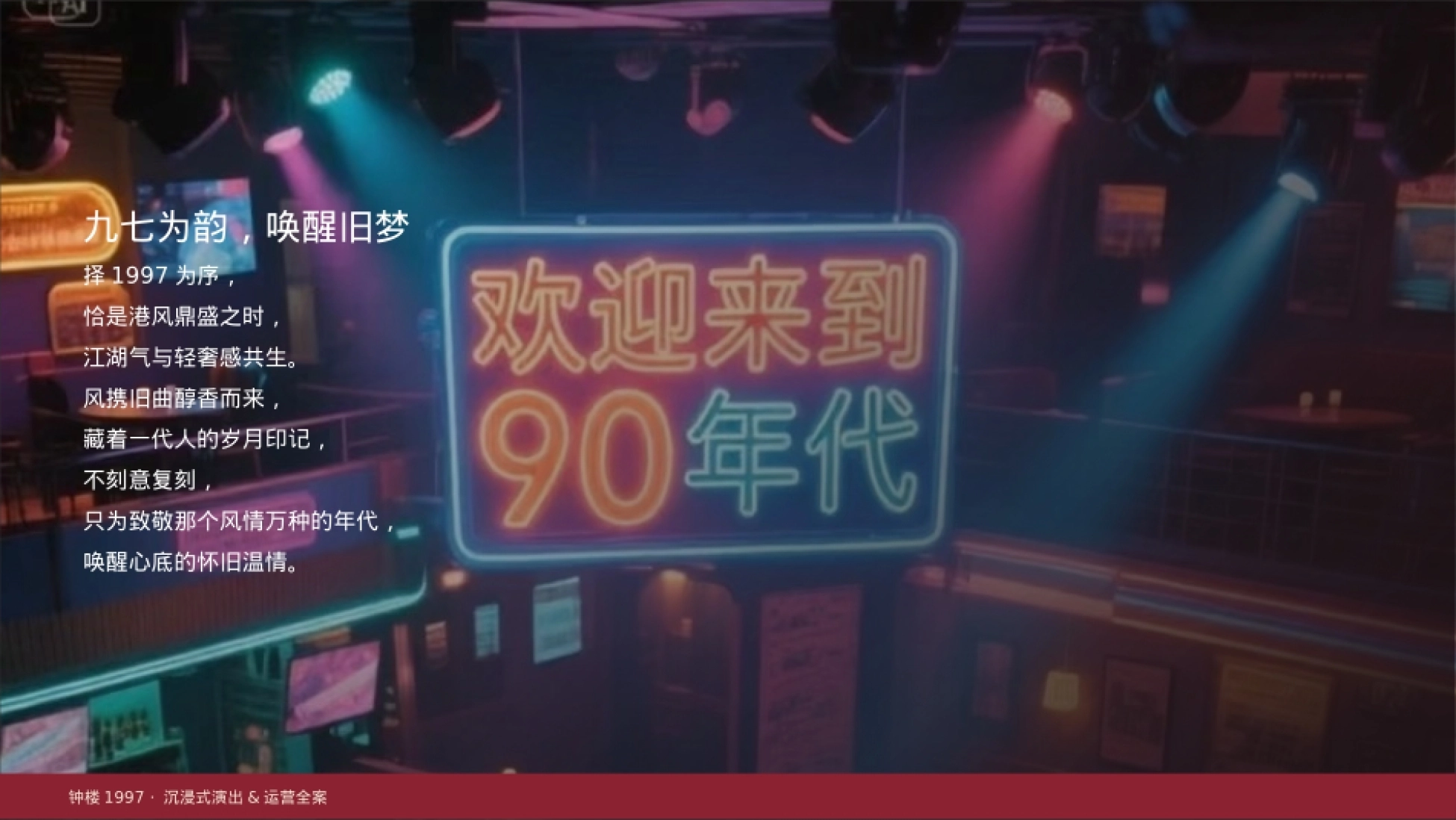 2026钟楼1997复复古年代风情酒吧沉浸式演出&运营全案.pptx_第4页
